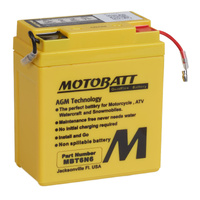 Motobatt AGM Battery for Kawasaki KL250 1977-1984