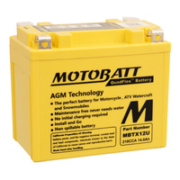 Motobatt AGM Battery for Gilera RC500 Fouco IE 2010