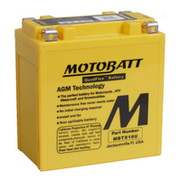 Motobatt AGM Battery for Suzuki C90BT Boulevard 2015