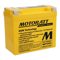 Motobatt AGM Battery for HD FXRS Dyna Low Rider Convertible 1988-1994