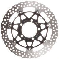 MTX Front Left Or Right Floating Brake Disc Rotor for Kawasaki Z750 2007-2010