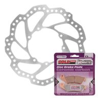 Brake Disc & Pad Front Kit Wave for Honda CRF250R 2015-2019 2020 2021 2022 2023