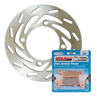 Brake Disc & Pad Right Kit for Yamaha YFM700FAP GRIZZLY EPS AUTO 2007-2021 2022