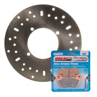 Brake Disc & Pad Front Kit for Polaris ACE 570 HD 2016-2017