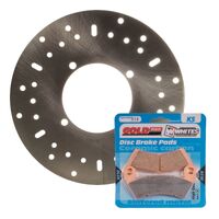 Brake Disc & Pad Front Kit for Polaris ACE 570 HD 2016 2017 2018