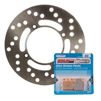 Brake Disc & Pad Rear Kit for Yamaha YZ85 Small Wheel 2002-2019 2020 2021 2022