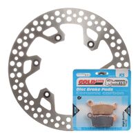 Brake Disc & Pad Rear Kit for Yamaha WR250F 2002