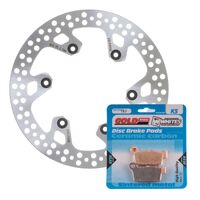 Brake Disc & Pad Rear Kit for Yamaha WR450F 2003-2018 2019 2020 2021 2022 2023