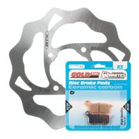 Brake Disc & Pad Rear Kit for KTM 65 SX 2004-2017 2018 2019 2020 2021 2022 2023
