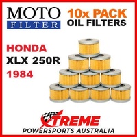10 PACK MX MOTO FILTER OIL FILTERS HONDA XLX250R XLX 250R 1984 TRAIL OFF ROAD
