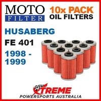 10 PACK MOTO MX OIL FILTERS HUSABERG FE401 401FE FE 401 1998-1999 ENDURO BIKE