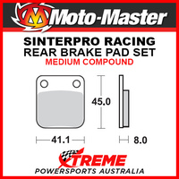 Moto-Master Husqvarna CR125 92-95 Racing Sintered Medium Rear Brake Pads 090011