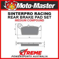 Moto-Master Honda CR125R 1987-2001 Racing Sintered Medium Rear Brake Pads 091811