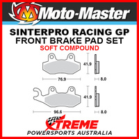 Moto-Master For Suzuki RM125 87-95 Racing GP Sintered Soft Front Brake Pad 091912