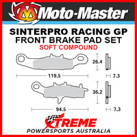 Moto-Master Kawasaki KX85 Big Wheel 2001-2018 Racing GP Sintered Soft Front Brake Pad 093912