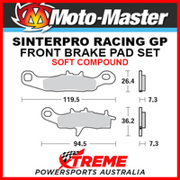 Moto-Master For Suzuki RM100 2003-2004 Racing GP Sintered Soft Front Brake Pad 093912