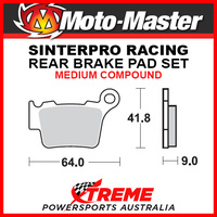Moto-Master Husqvarna FC450 2014-2018 Racing Sintered Medium Rear Brake Pad 094411