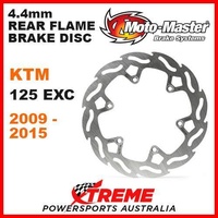 MOTO MASTER 4.4mm REAR FLAME BRAKE ROTOR KTM 125EXC EXC125 125 EXC 2009-2015