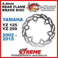 MOTO MASTER 4.4mm REAR FLAME BRAKE ROTOR YAMAHA YZ125 YZ250 YZ 125 250 2002-2015