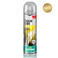 Motorex 500ml Race Quality Chain Lube Spray MCLR500