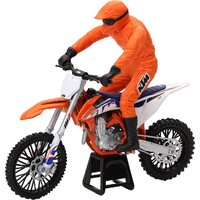 1.12 New-Ray KTM SXF450 With Rider Bike Model