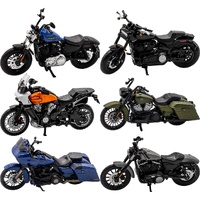 1.18 Maisto Harley Davidson Display 43 (12/Box) Bike Models