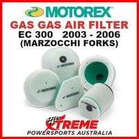 Motorex Gas-Gas EC300 EC 300 MARZOCCHI 2003-2006 Foam Air Filter Dual Stage