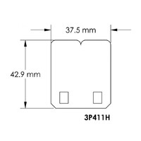 Moto Tassinari 3P411H  VForce3  Reed Petals for Block for V384A