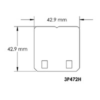 Moto Tassinari 3P472H  VForce3  Reed Petals for Block V383A