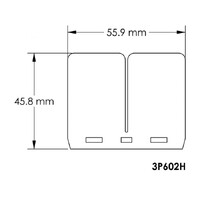Moto Tassinari 3P602H  VForce3  Reed Petals for Block V304A