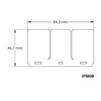 Moto Tassinari 3P883B  VForce3  Reed Petals for Block V3132-873D-2