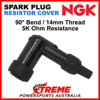 NGK LB05E Spark Plug Resistor Cover Cap 90 Degree 5K Ohm 14mm Thread