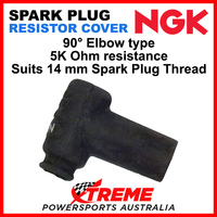 NGK LB05EMH Spark Plug Resistor Cover Cap 90 Degree 5K Ohm 14mm Thread