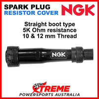 NGK SD05FM Spark Plug Resistor Cover Cap Straight 5k Resistance 10mm 12mm Thread