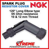NGK VD05F Spark Plug Resistor Cover Cap 120 Degree 5k Resist 10mm 12mm Thread