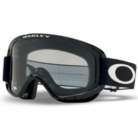Oakley O Frame 2.0 PRO MX Goggles Jet Black H20 w/ Light Grey Lens