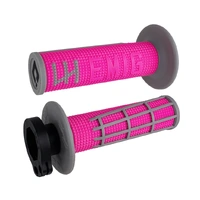 ODI MX V2 EMIG 2.0 Lock-On Grip Pink/Grey 2T / 4T Stroke