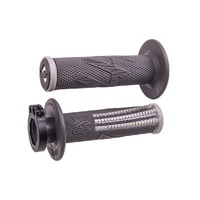 ODI EMIG PRO Lock-On Throttle Grips Graphite/Grey 2/4-Stroke Motocross Dirtbike