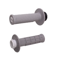 ODI MX Micro-X Half Waffle Lock-On Grip Grey (SOFT) - 2T / 4T Stroke
