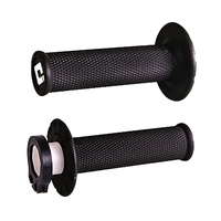 ODI Lock On Grips Black Diamond No-Waffle MX Grips 2T / 4T Stroke