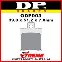 PGO Rodo Show 50 2000-2009 DP Brakes Organic Front Brake Pad