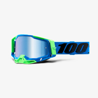100 Percent RACECRAFT2 MX MTB Fremont Adult Goggles w/ Blue Iridium Lens