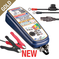 Optimate 4 Quad Program 9-Step 12V / 12.8V 1.2A Battery Charger Maintainer