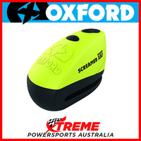 Oxford Security Yellow/Matt Black Screamer XA7 Alarm Disc Lock MX Motorcycle