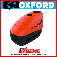 Oxford Security Orange/Matt Black Screamer XA7 Alarm Disc Lock MX Motorcycle