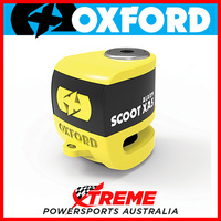 Oxford Security Yellow/Black XA5 Alarm Disc Lock MX Motorcycle Bike