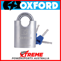 Oxford Security 9mm Shackle Silver CS09 Stainless Lock MX Motorcycle Bike