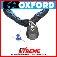 Oxford Security 1.2m Black Monster XL Ultra Strong Chain and Padlock MX Bike