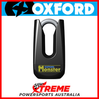 Oxford Security 11mm Shackle Black Monster Ultra Strong Disc Lock MX Motorcycle