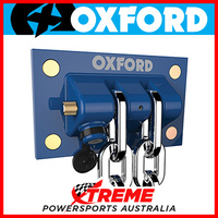 Oxford Security Blue Docking Station Wall & Ground Anchor MX Motorcycle Bike